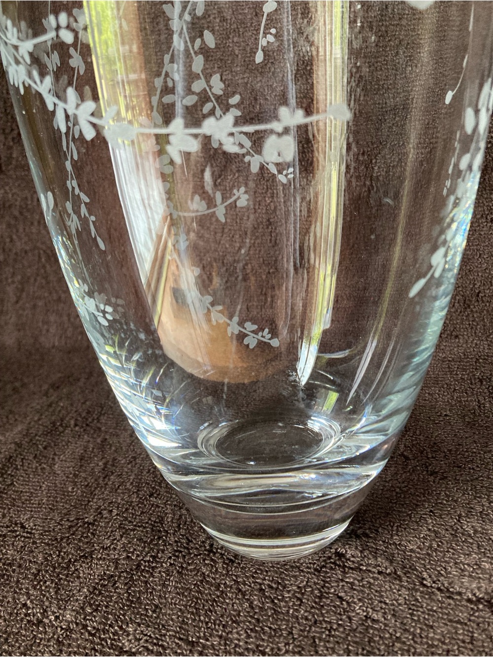 Kate Spade New York Gardner Street Bouquet Vase 8.5” Clear Floral Lenox - Picture 5 of 9